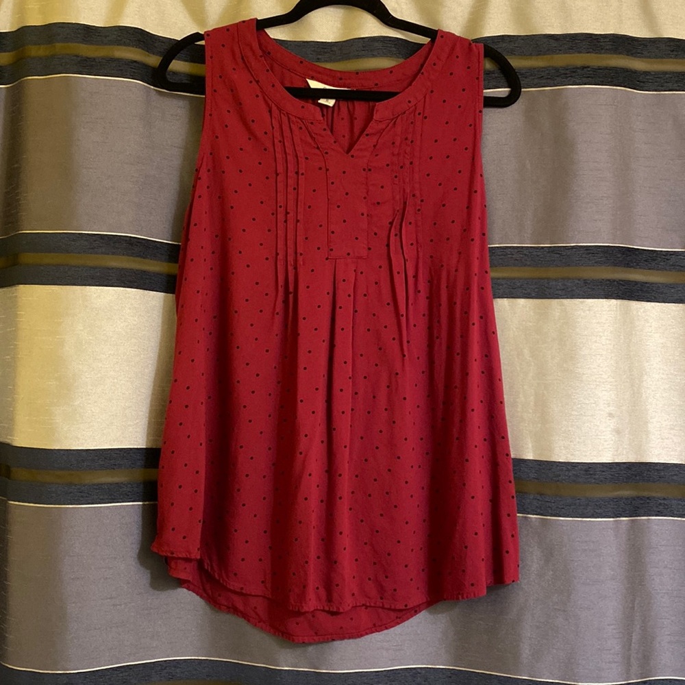 Croft and Barrow sleeveless top